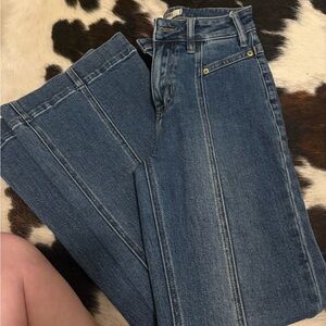 Stylish Blue Flare Women's Jeans